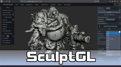 sxuptn|SculptGL .